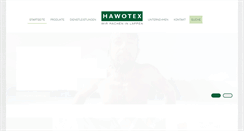 Desktop Screenshot of hawotex.de